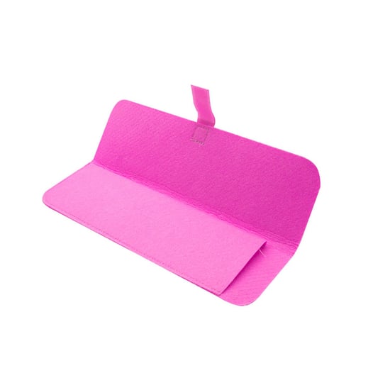 Envie Hair Straightener Heat Protection Case for Flat Iron Foldable Design, Pink - Image 1