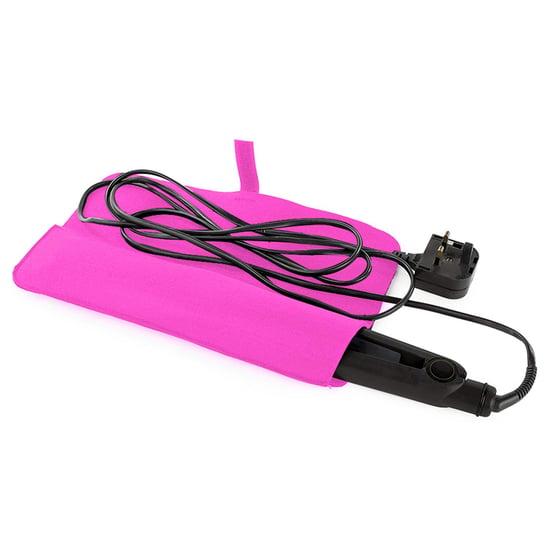 Envie Hair Straightener Heat Protection Case for Flat Iron Foldable Design, Pink - Image 2