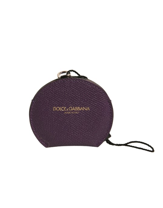 Ronde Muntentas Paars Leer - Image 2