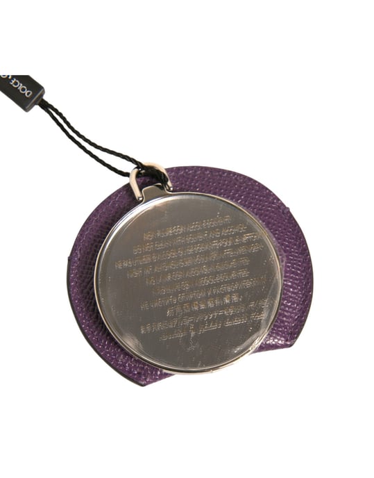 Ronde Muntentas Paars Leer - Image 6