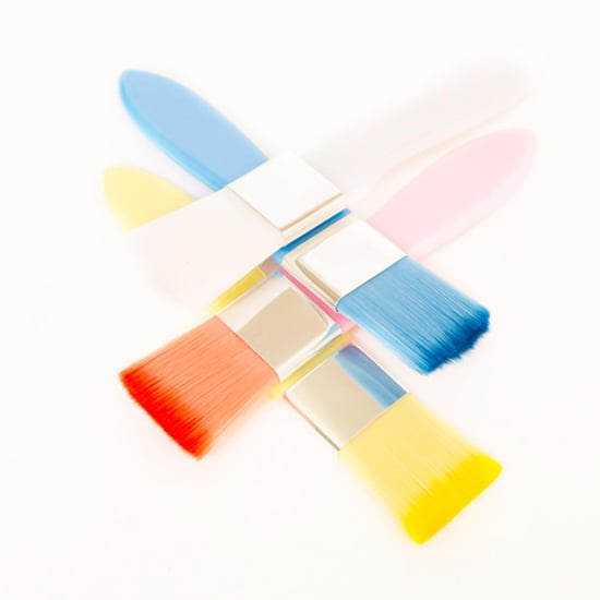 Envie Colourful Makeup Paintbrush Style Foundation Brush , Yellow - Image 3