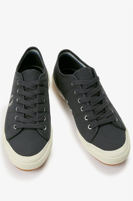Fred Perry B708 Vintage Tennis Canvas Herrskor Ankergrey - Image 2