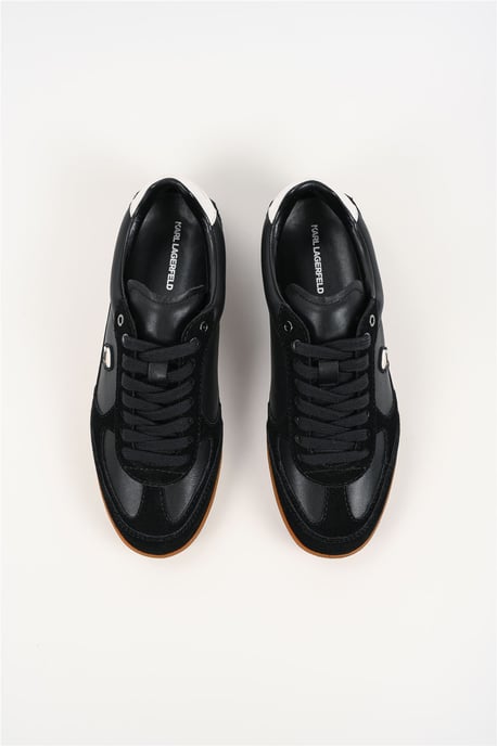 Karl Lagerfeld Kandidate NFT Leren Dames Zwarte Sneakers - Image 4