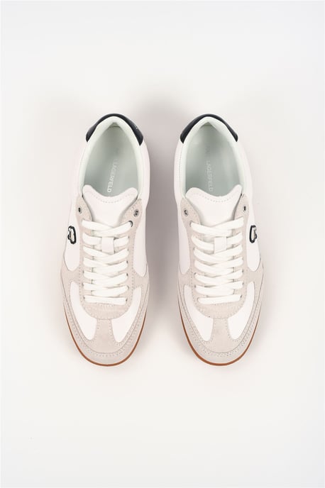 Karl Lagerfeld Kandidate NFT Leren Dames Witte Sneakers - Image 4