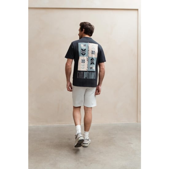 Kultivate 2601010204 ts botanique 319 dark navy t-shirt o-neck kultiv - Image 5