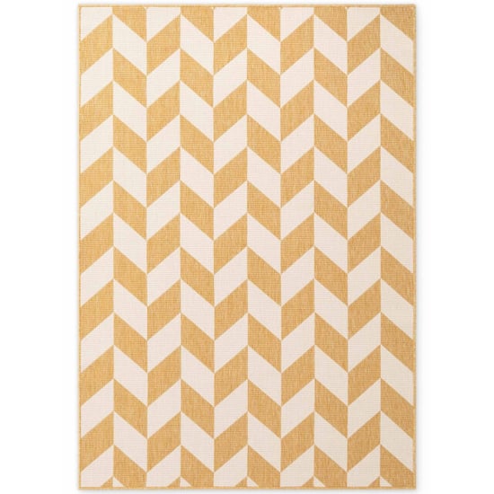 Ted Baker Ted baker haringey buitenkleed geel wit- 160x230 cm - Image 1
