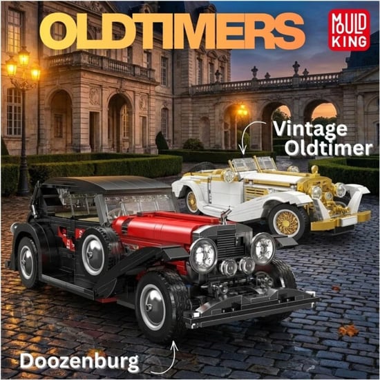 Mould King Dezenburg oldtimer bouwset educatief speelgoed voor volwassenen & kinderen 10114 - Image 2