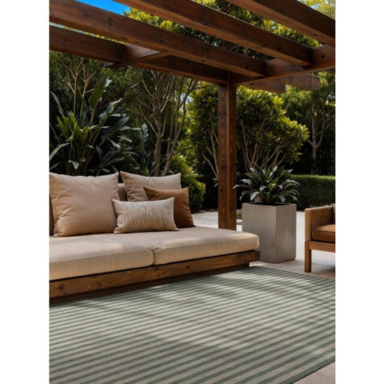 Ted Baker Ted baker haringey buitenkleed groen wit- 120x170 cm - Image 3