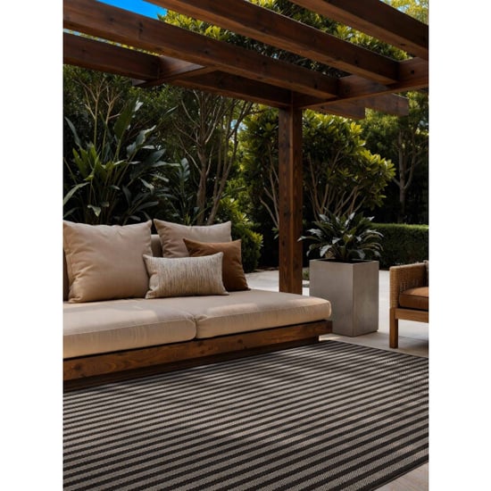 Ted Baker Ted baker haringey buitenkleed zwart wit- 120x170 cm - Image 5