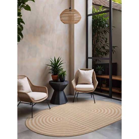 Ted Baker Ted baker haringey buitenkleed ovaal jute wit- 160x230 cm ovaal - Image 5