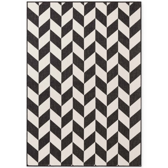 Ted Baker Ted baker haringey buitenkleed zwart wit- 160x230 cm - Image 1