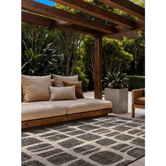 Ted Baker Ted baker haringey buitenkleed zwart wit- 120x170 cm - Image 5