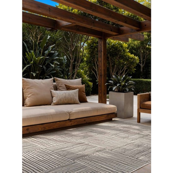 Ted Baker Ted baker haringey buitenkleed zwart wit- 200x300 cm - Image 5