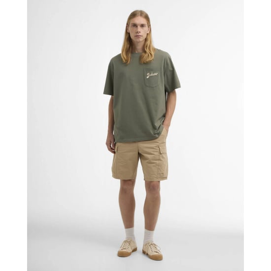 Barbour links os t-shirt mts1556 gn68 green slate - Image 2