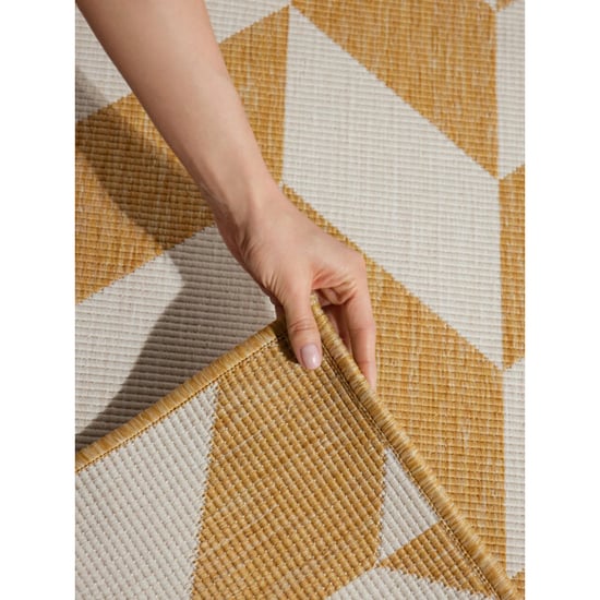 Ted Baker Ted baker haringey buitenkleed geel wit- 160x230 cm - Image 2