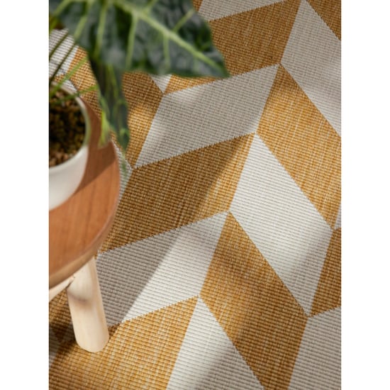 Ted Baker Ted baker haringey buitenkleed geel wit- 160x230 cm - Image 4