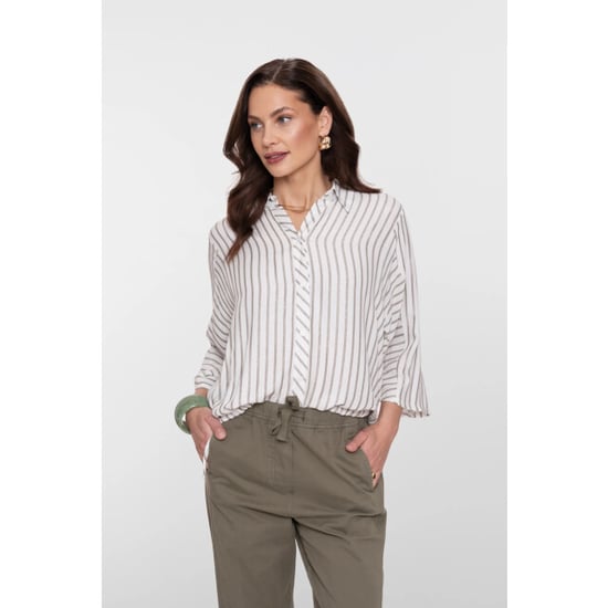Geisha Blouse lurex stripes 63131-99 - Image 4