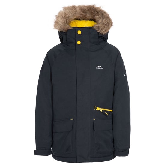 Trespass Kinderen/Kinderen opgetogen Parka (Zwart) - Image 1