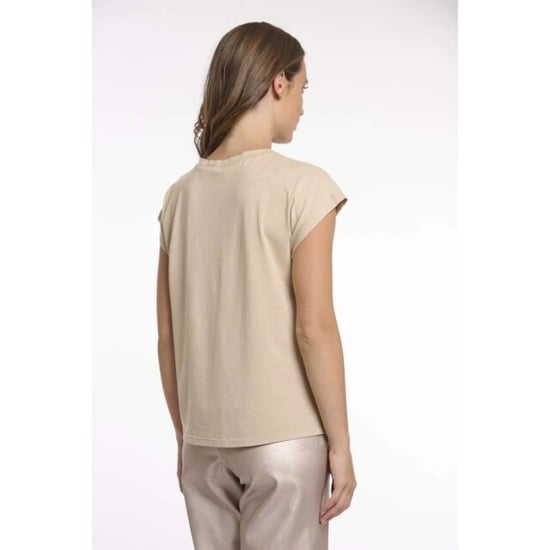 Rino & Pelle Cap sleeve top with rounded neckline - Image 3