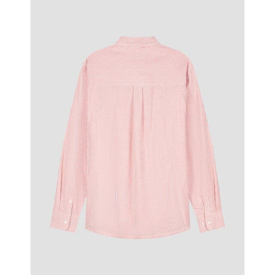 Olaf Oversized stripe oxford shirt lange mouw overhemden m240302 - Image 2