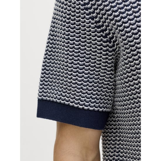 Jack & Jones Jprblukingsley knit polo ss dessin - Image 2