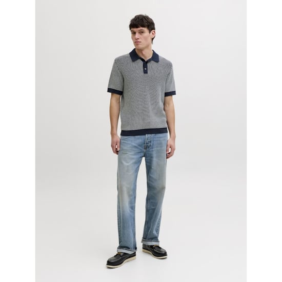 Jack & Jones Jprblukingsley knit polo ss dessin - Image 3