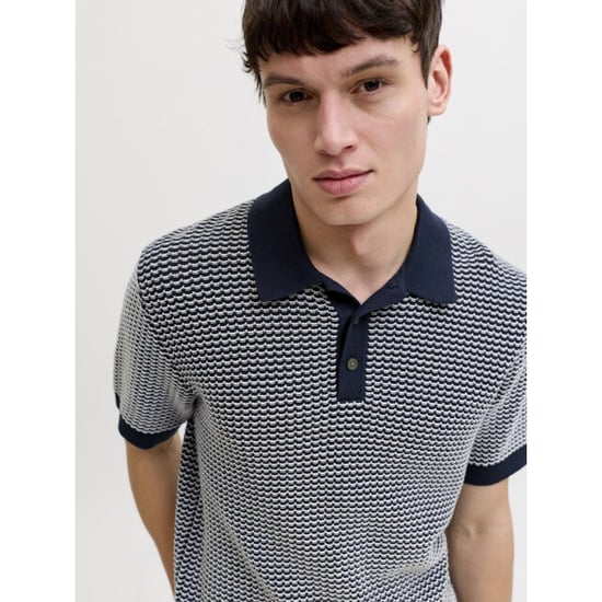 Jack & Jones Jprblukingsley knit polo ss dessin - Image 4