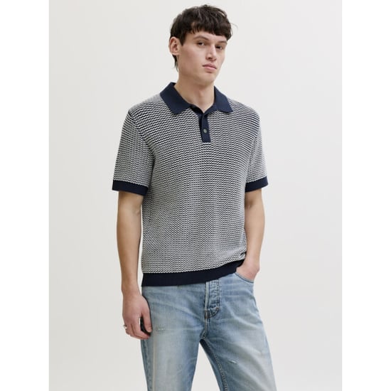 Jack & Jones Jprblukingsley knit polo ss dessin - Image 6