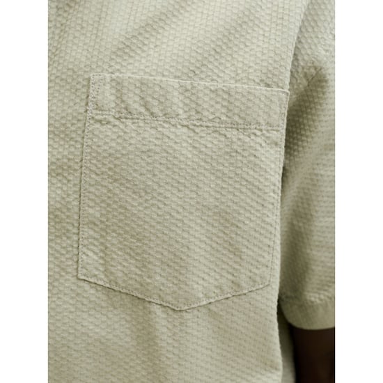 Jack & Jones Jornantucket dobby shirt ss olijf - Image 3