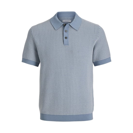 Jack & Jones Jprblukingsley knit polo ss dessin - Image 1
