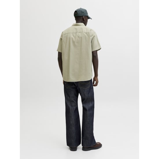 Jack & Jones Jornantucket dobby shirt ss olijf - Image 4