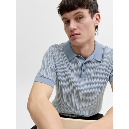 Jack & Jones Jprblukingsley knit polo ss dessin - Image 2