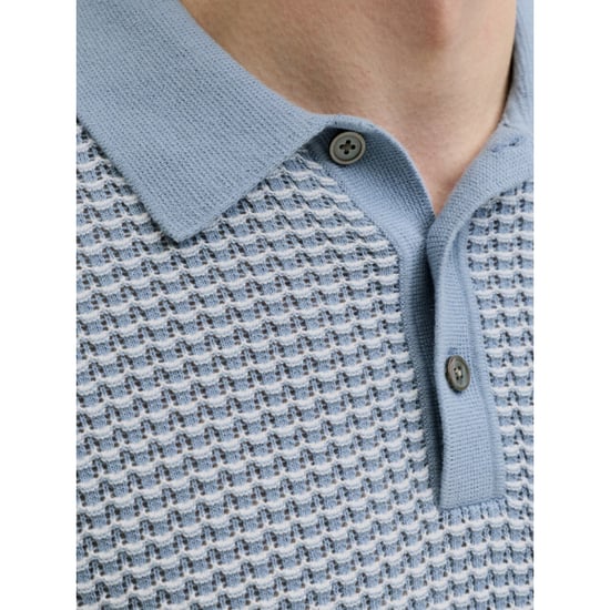 Jack & Jones Jprblukingsley knit polo ss dessin - Image 3