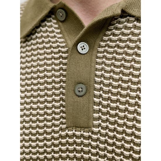 Jack & Jones Jprblukingsley knit polo ss dessin - Image 6