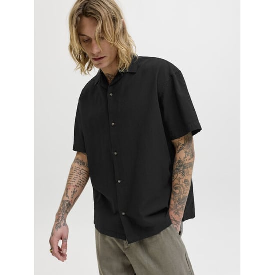 Jack & Jones Jjesummer linen blend resort shirt ss sn - - Image 3