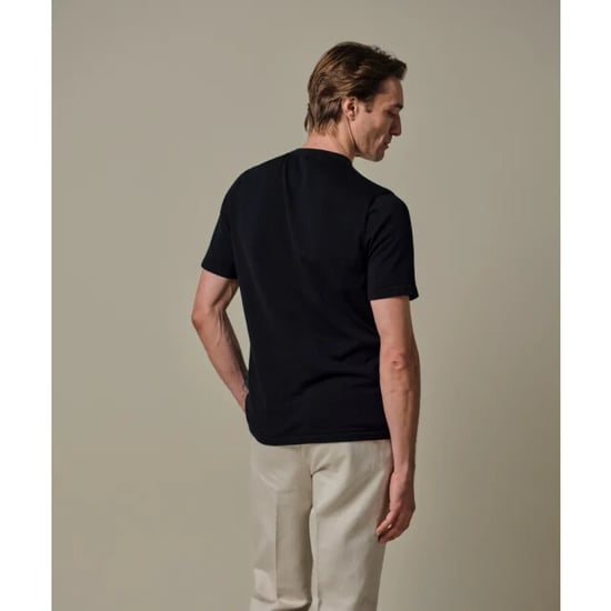 Profuomo Ppxt10009a t-shirt crew neck ss navy - Image 3