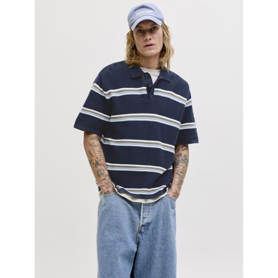Jack & Jones Jormaine knit stripe polo sn dessin - Image 3