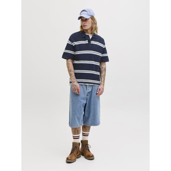 Jack & Jones Jormaine knit stripe polo sn dessin - Image 4