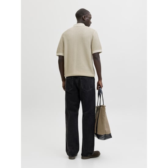 Jack & Jones Jprblukingsley knit polo ss beige - Image 6