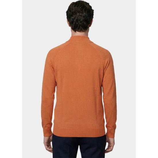 Innocente Half zip half zip met structuur 326/8040 brique - Image 2