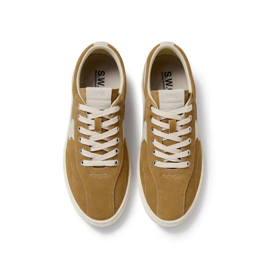 Stepney workers club S.w.c surma s-strike suede camel lage sneakers unisex - Image 4