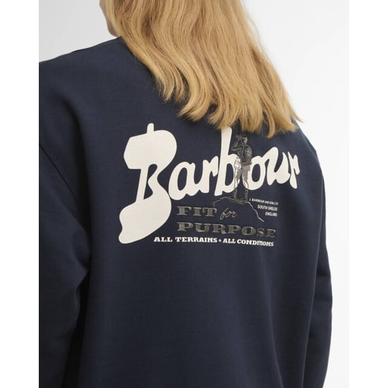 Barbour blythe crewneck mol0740 ny91 - Image 4