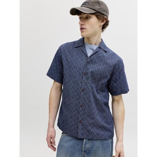 Jack & Jones jprbluwinson print dobby s/s shirt 12291956 pageant - Image 6