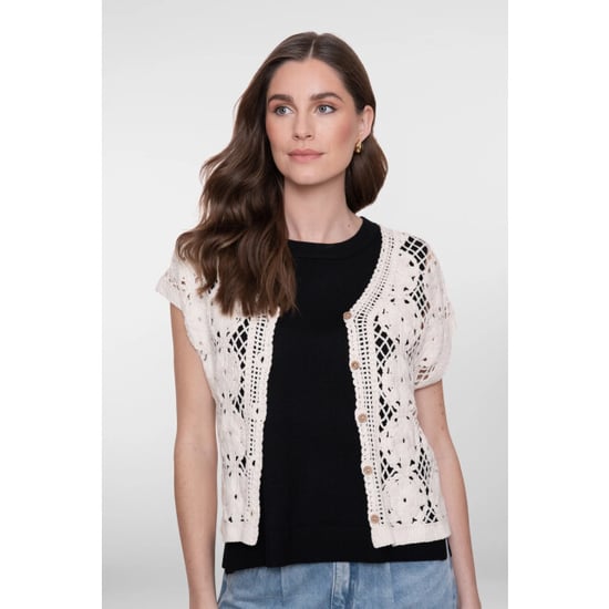 Geisha 64001-10 718 vest crochet ecru - Image 2