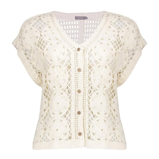 Geisha 64001-10 718 vest crochet ecru - Image 3