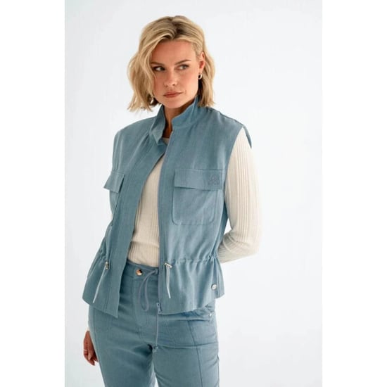 Maicazz Zizo steff gilet sp26.steff.515 jeans blue - Image 5