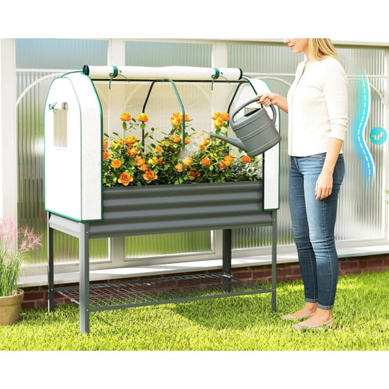 4goodz Verhoogd plantenbed met kweekkas opzetstuk - - Image 2