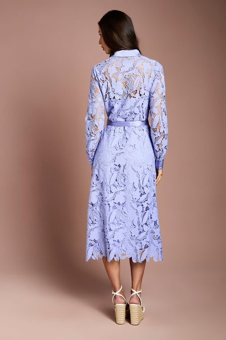 Lace Shirt Dress - Image 3