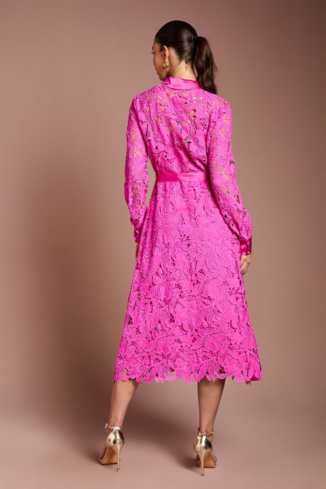 Lace Shirt Dress - Image 3