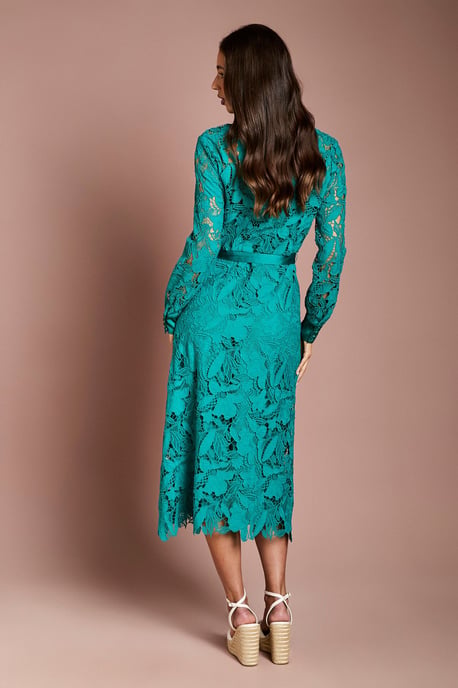 Lace Shirt Dress - Image 3